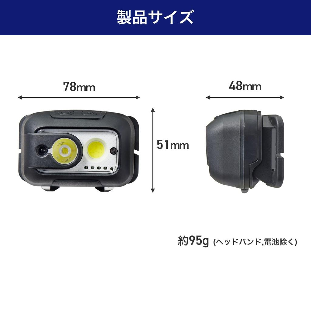 ELPA LED headlight DOP-HD710