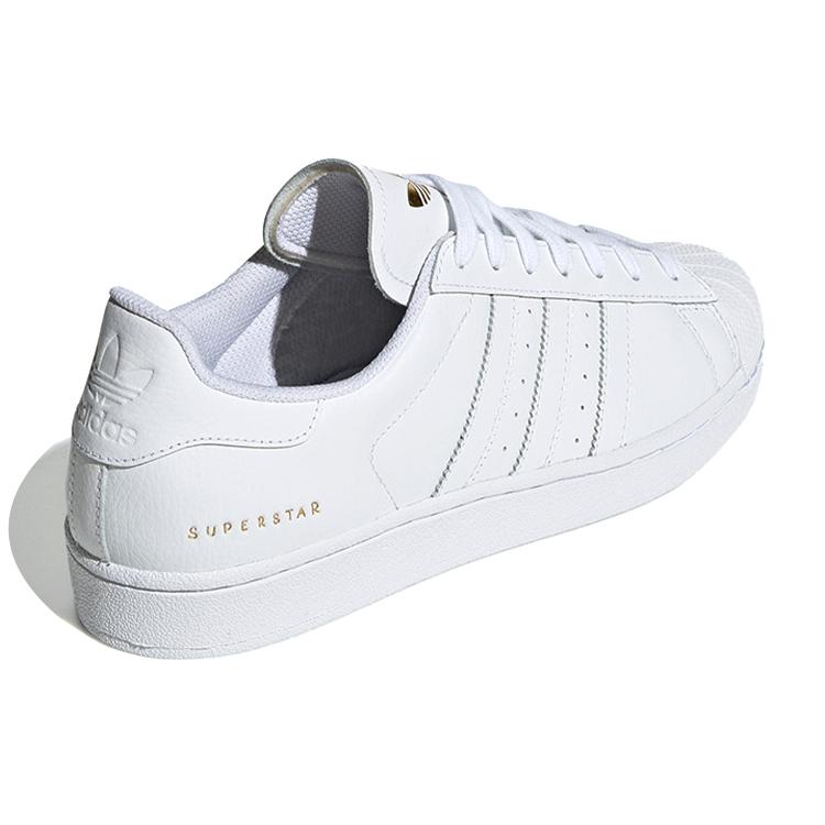 adidas Superstar 'Métallique Doré' (Unisexe) Chaussures de Skateboard Blanc / Métallique Doré FU9196
