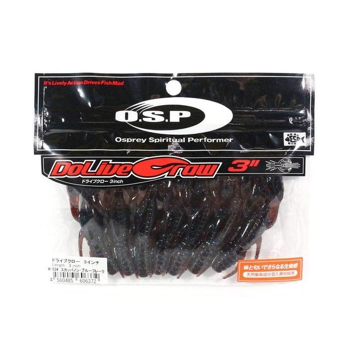 O.S.P DoLive Craw 3 inch W034 Scuppanon Blue Flake