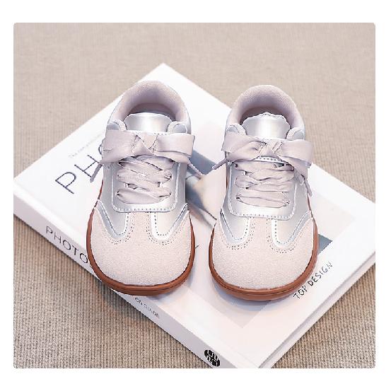 Spring and Autumn New Children's Sports Shoes Casual White Shoes Korean Style Casual Shoes Boys' Training Shoes Girls'
