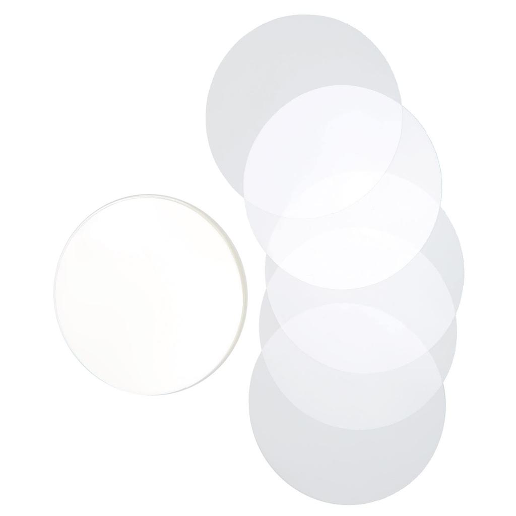 100er-Set 58mm Klare Ansteckerhüllen, Schutzfolie für Anstecker, Knöpfe, Abzeichen und Kühlschrankmagnete