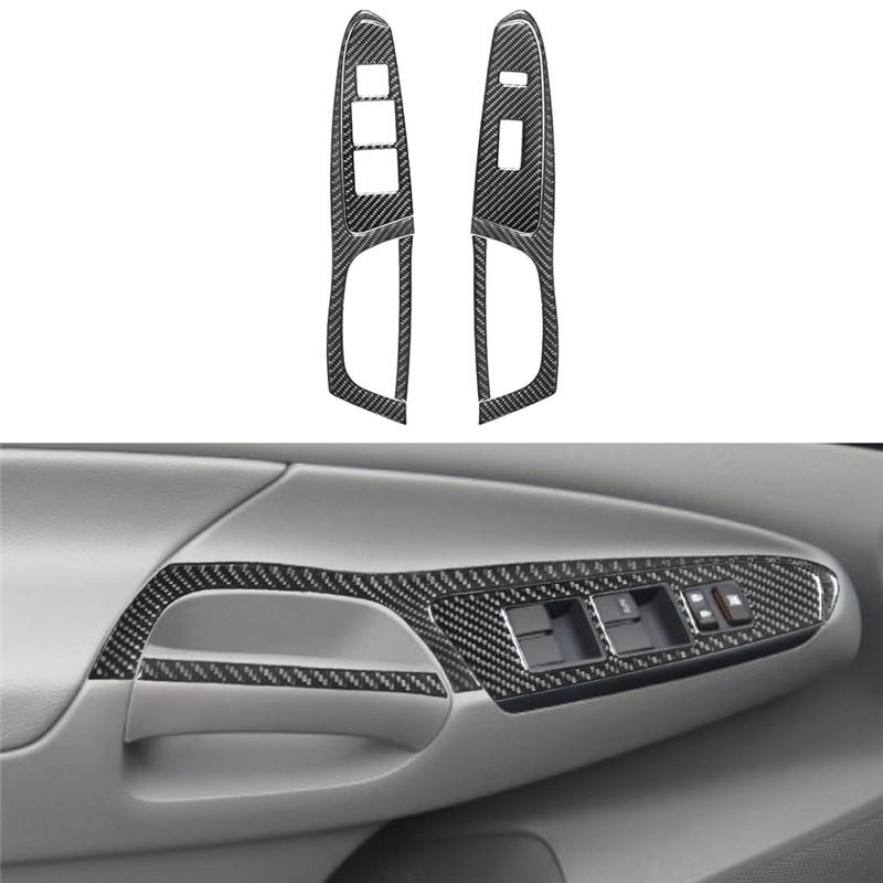 For Toyota Tacoma 2012 2013 2014 2015 Styling Accessories Car Interior Decoration Carbon Fiber Protective