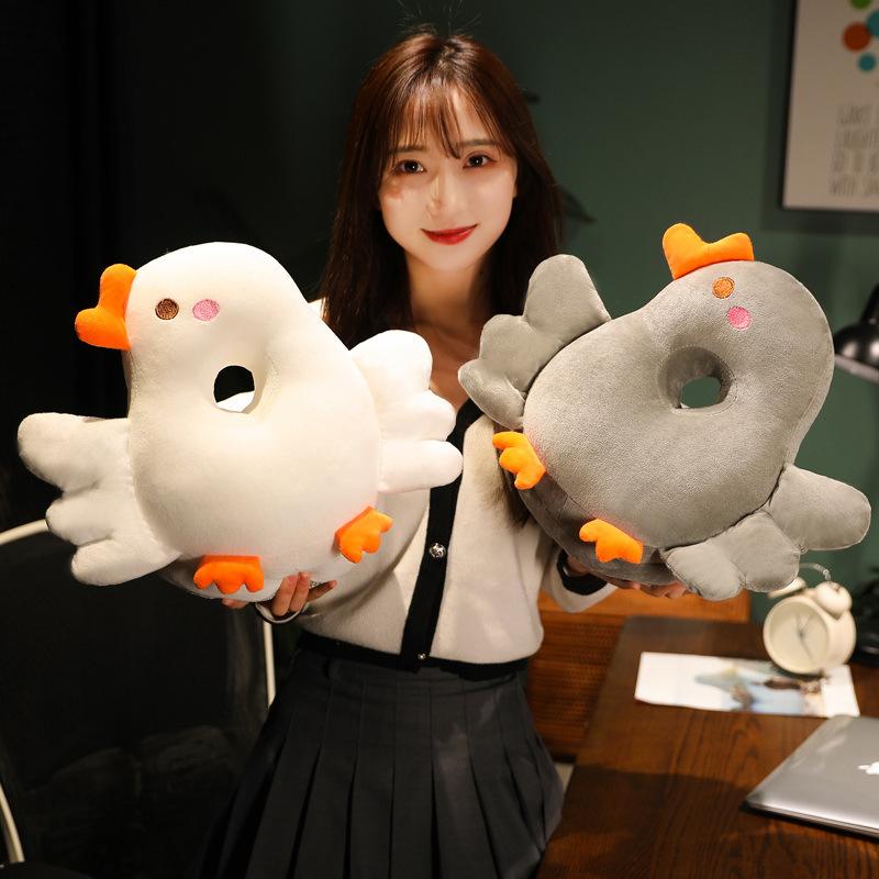 Creative Goose Nap Pillow Plush Toy Office Pillow Nap Ice Vine Pillow Student Breathable Pillow Birthday Gift