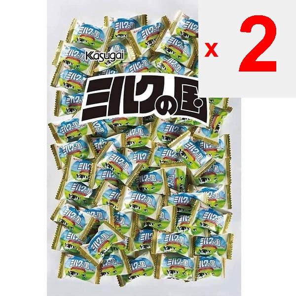 Kasugai Milk Country 1kgDiese Süßigkeit hat den gleichen köstlichen Geschmack von Milch, mit einem Gefühl von Fülle und einem Diese Süßigkeit hat den gleichen köstlichen Geschmack von Milch, mit