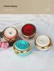 Rotating Rose Gift Box with Necklace and Ring - Valentine's Day Eternal Flower Jewelry Box