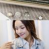 10Pcs/Set Simple Alloy Brooch Prevent Wardrobe Malfunction Botton Decor for Clothes