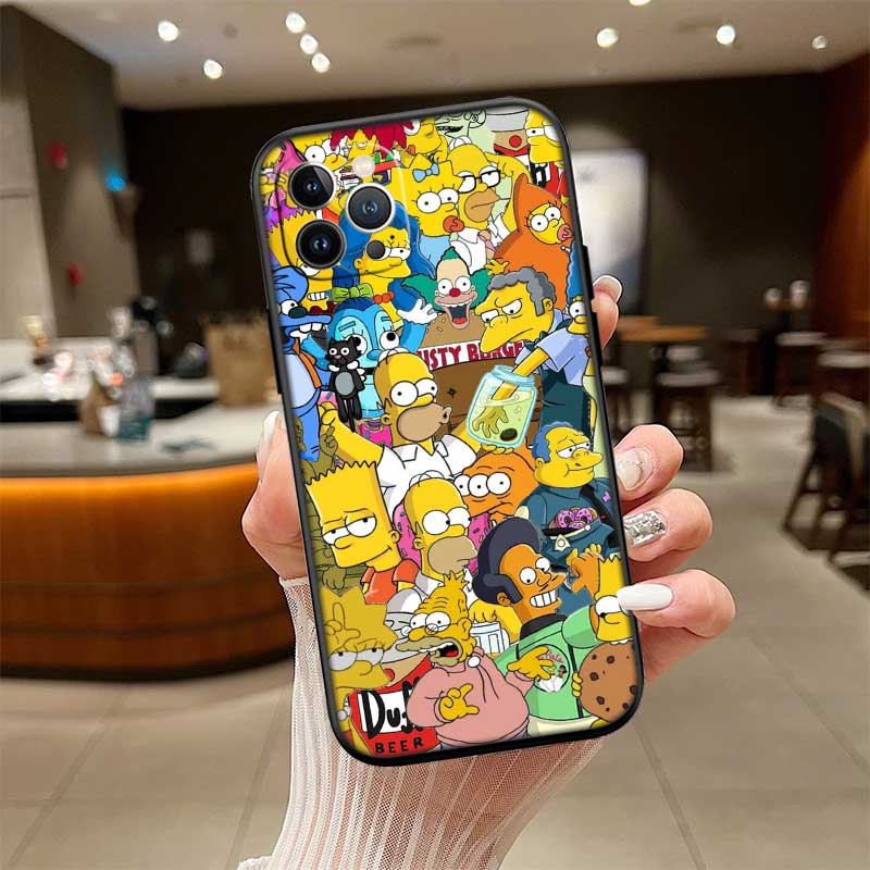 RE53 S-Simpsons New High-End Shell Phone Case for Xiaomi Poco F8 M4 M5 M6 M7 X3 X6 X7 Pro GT NFC Ultra