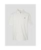 Binpolmen Open-Neck Soft Crescent Pique T-Shirt Light Gray