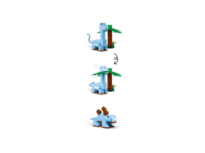 Klocki lego classic 11041 kreatywne dinozaury 5+ (elementy: 450)