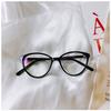 New unisex round cat eye glasses for men women pc frame glasses plain glasses Nearsighted Eyewear Glasses -1.0 -2.5 -2.0