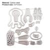 Troqueles de corte de jirafa de dibujos animados para scrapbooking, repujado de metal, moldes para manualidades de papel