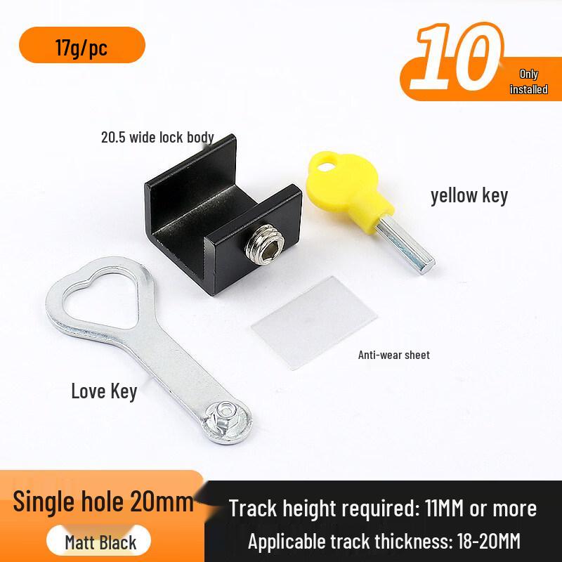 No-Drill Window Safety Limit Lock