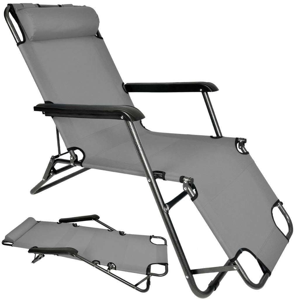 LEON Armchair Deckchair graphite