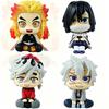 Figurka Anime Demon Slayer Nezuko Tanjirou Zenitsu Inosuke Kyoujurou Kanawo Figurki Akcji Model Lalka Zabawka Ozdoba na Biurko Prezent