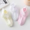 3Pairs/lot Kids Girls Socks For Baby Spring Summer Lace Toddler Princess Girls Socks Children's Short Baby Sock 1-15Year