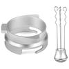 Tumbler Coffee Needle Distributor Stirrer and 54mm Dosing Ring Espresso Powder Stirrer Distributor Leveler Easy To Use