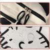 Korean Cute Cartoon Cat Women's Backpack Junior High School Students Schoolbag Large Capacity Multi-compartment Storage Waterproof Travel Backpack