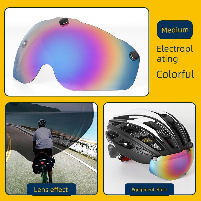 Bicycle Helmet Goggles Replacement Magnetic Lens Suitable for Our Vg103 Model Helmet Goggles