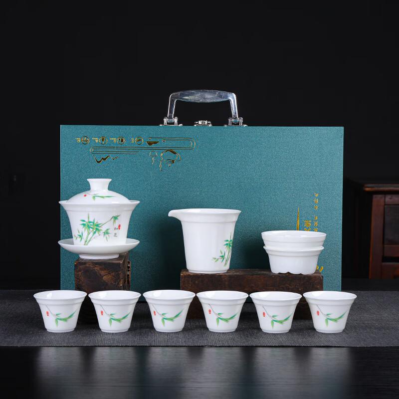 JANLA Portable Ceramic Quick Tea Set