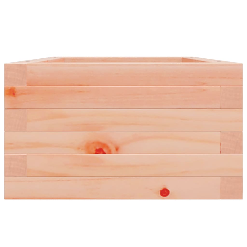 Plant Pot 40x40x23 cm Solid Douglas Fir Wood