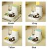 Separate Design 2 in 1 Cat Food Dispenser Large Capacity Automatic Cat Water Feeder  Home