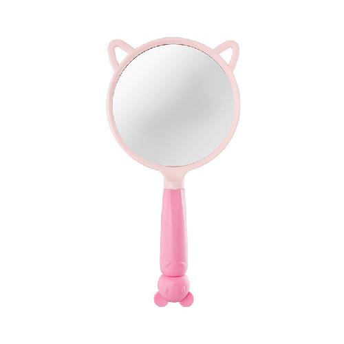Pocket Demon Soft Cute Silicone Handle Mirror Girl Home Cute Handheld Mirror Portable High-definition Makeup Mirror
