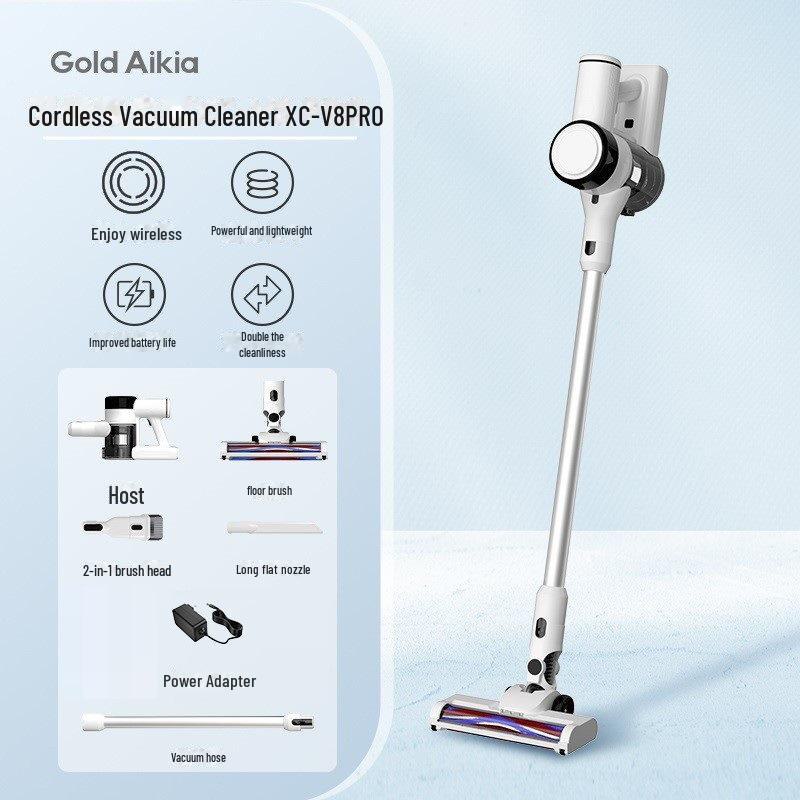 Bezdrátový přenosný vysavač: Vysoce výkonné sání, dlouhá životnost baterie, mokré/suché použití