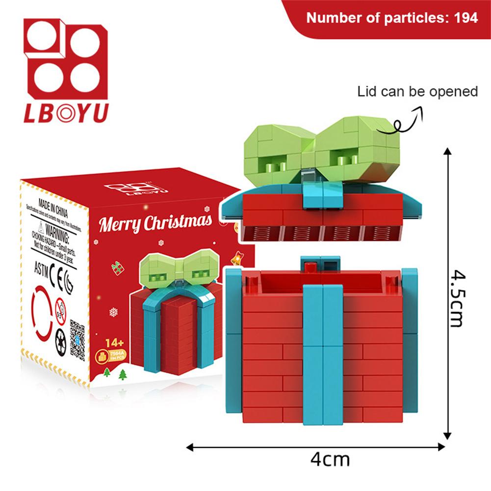 Buon Natale Babbo Natale Blocchi da Costruzione Poupée di Neve Alci Cartone Animato Mini Action Figure Modello Bambole Giocattolo Bambini Capodanno Regalo Xmax
