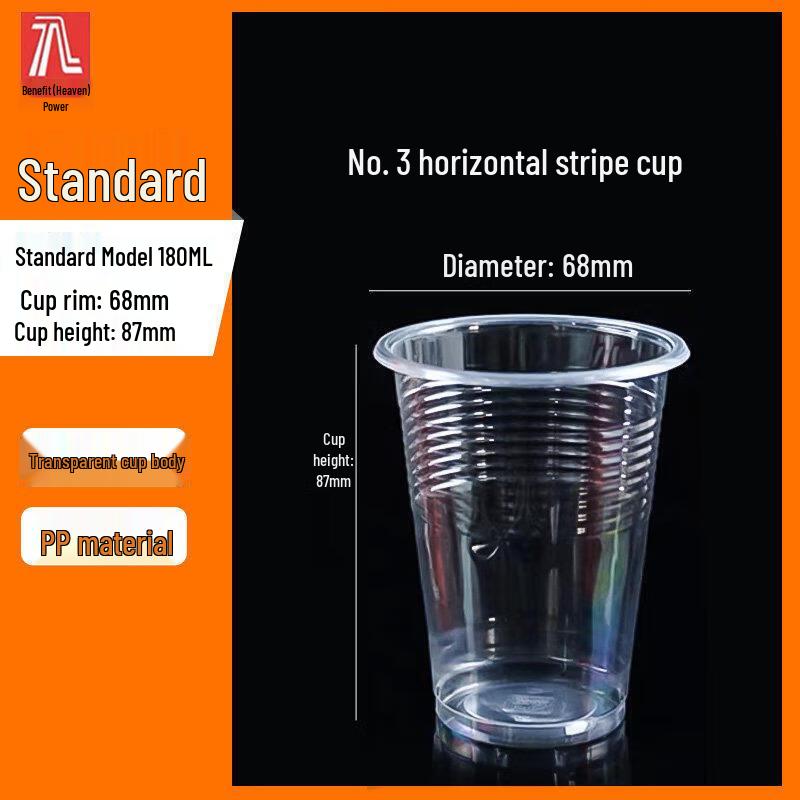 Chixing Disposable Thickened Plastic Cups