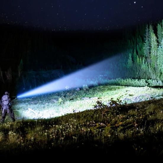 LED Handheld Flashlight High Lumens Super Bright Multiple Lighting Modes Waterproof Rechargeable LED Torch Flashlight