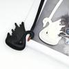 Handmade PU Leather Black White Swan Couple Keychain Cute Bag Charm Pendant Decoration Gift for Lover