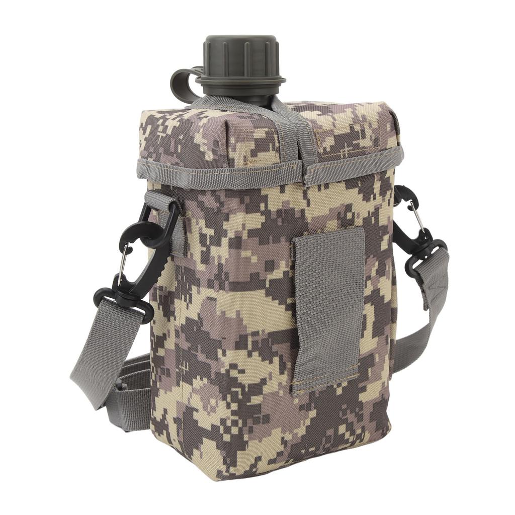 Insulated Water Bottle Portable 2L Large Capacity Outdoor Water Flask Jug for Riding Hiking Type 1