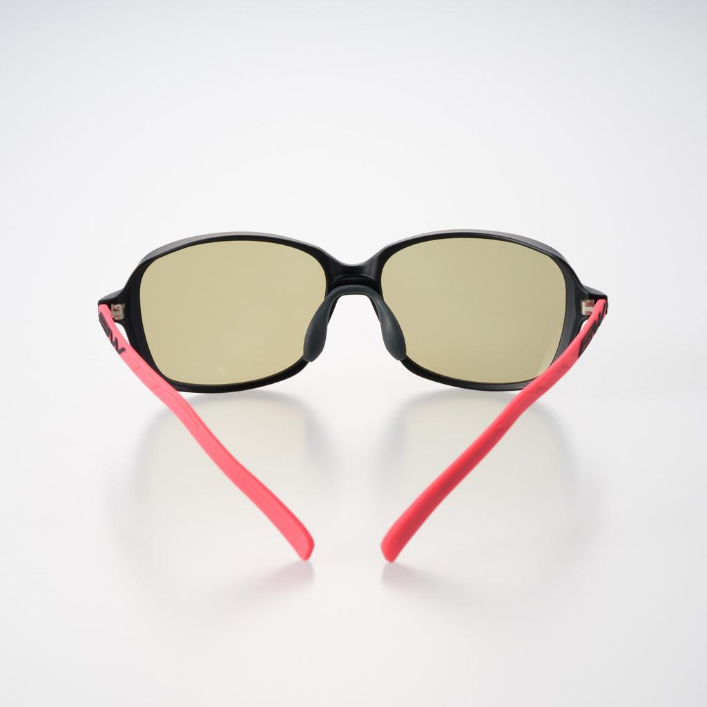 Bunny Walk Golf Sunglasses Matte GREEN FOCUS [BUNNY WALK] BW-030 BW-0301G Black/Red