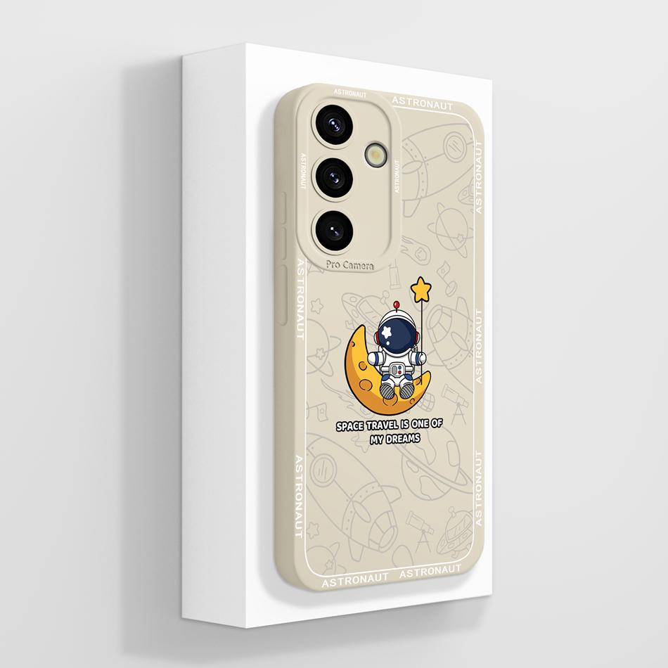 For Samsung Galaxy S25 Plus Ultra Case Cute Panda Premium Liquid Silicone Back Cover For Samsung S 25 Full Protection Soft Funda