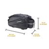 Areyourshop 10L Multifunctional Bicycle Rear Seat Bag Waterproof Cycling Bike Rack Trunk Cargo Bag
