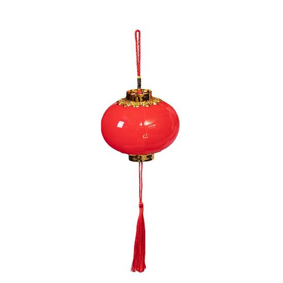 Chinese Festive Lantern Safe Fine Workmanship High-quality Traditional Red for Children