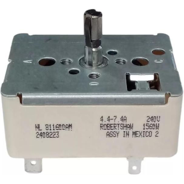 WB24T10029 811600 for Robertshaw GE Range Burner Unit Infinite Switch Control AP2024076 PS236754 164D1816P008 6004-AF66 Burner Switch