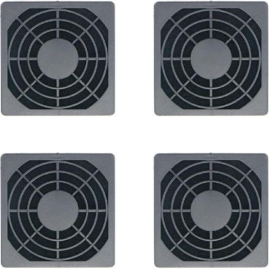 2.36 inch/60mm Fan Dust Filter PC Cooler Fan Filter Dustproof Cover Computer Case Mesh 4PCS