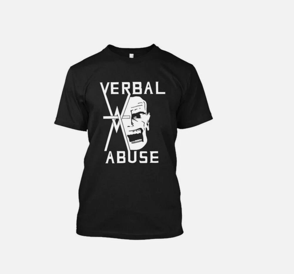 

Verbal Abuse Just an American Band Hardcore Punk Music T-Shirt S-5XL Best Gift Unisex T-Shirt XL