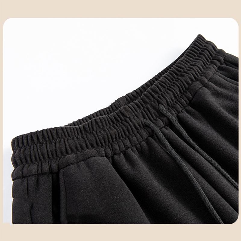 Женские повседневные утолщенные спортивные брюки с флисовой подкладкой — фото 4