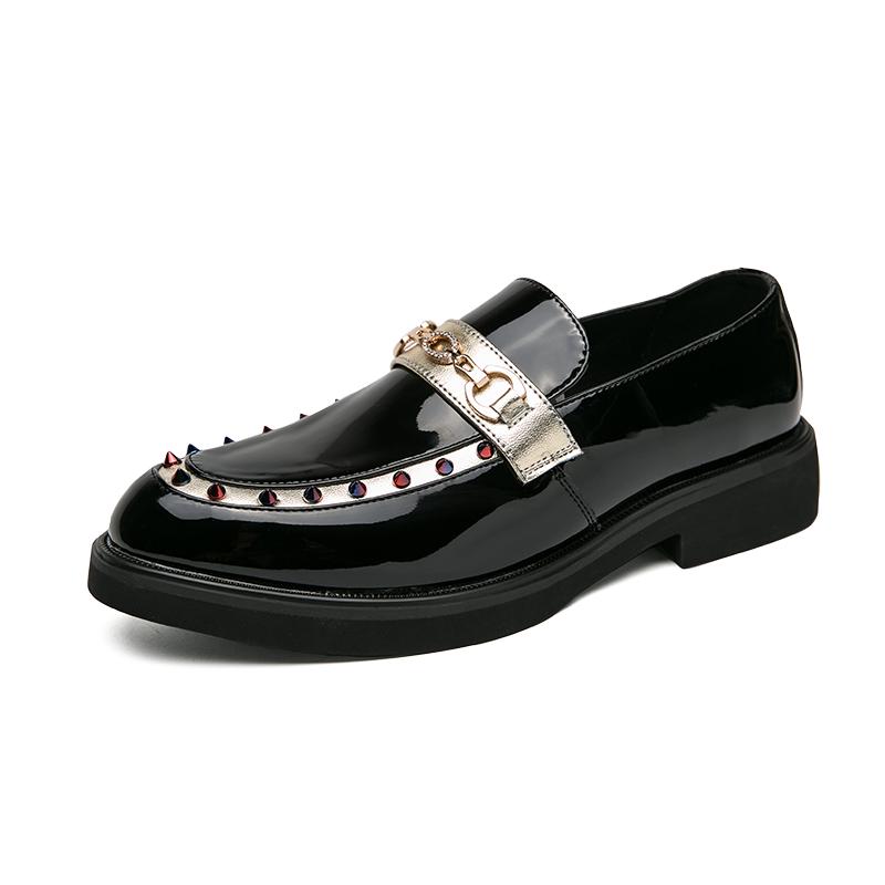 

2024 Горячая Распродажа Удобные Туфли На Плоской Подошве Прогулочные Туфли Легкие Кожаные Лоферы Мужская Обувь Классическая Мужская Обувь Для Свадьбы 46 чёрный