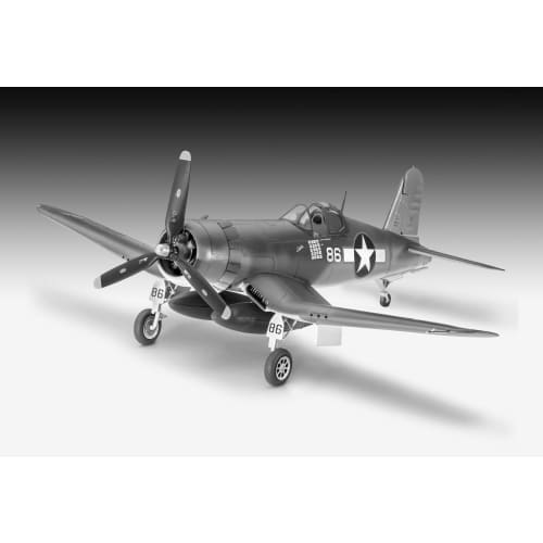 German Revell 1/72 F4U-1D Corsair Plastic Model