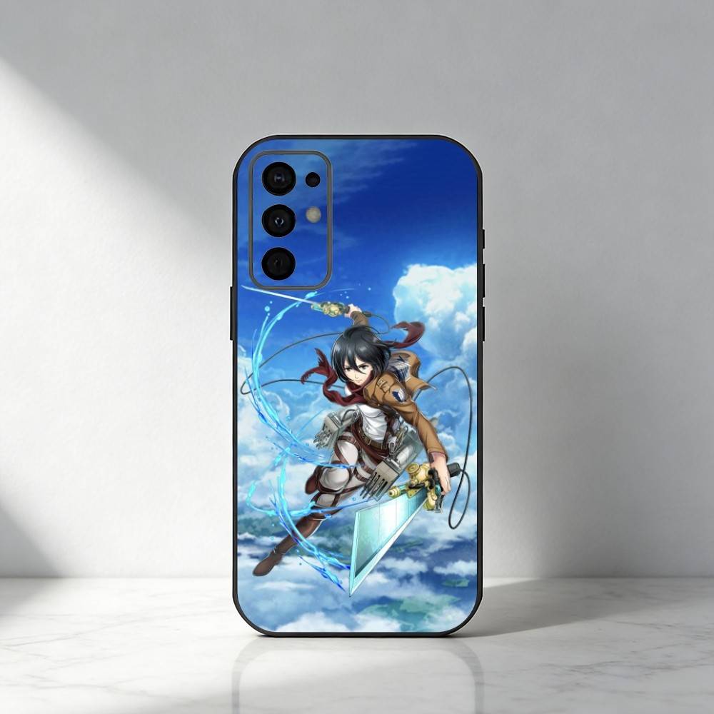 Super Exciting A-Attack-On-Titan  Phone Case For Samsung S25,S24,S21,S22,S23,S30,Ultra,S20,Plus,Fe,Note,5G Black Cover