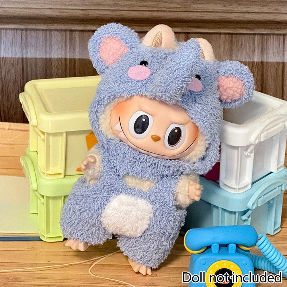 

Для 17см куклы Лабубу Одежда Модная одежда Комбинезоны Одежда для кукол Подходящее по цвету платье Аксессуары для кукол Милое украшение Маленькая одежда 11#