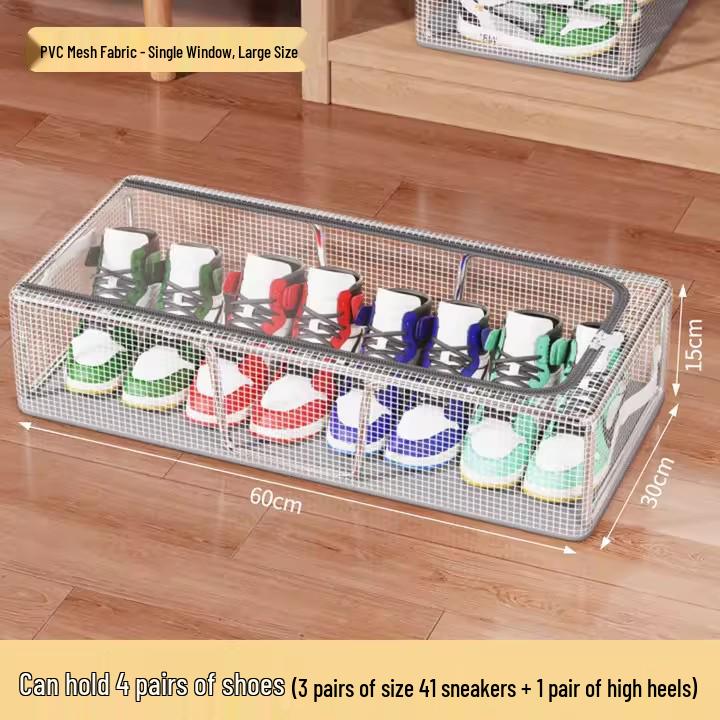 Under-Bed Oxford Cloth Storage Box for Clothes and Quilts