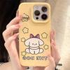 Zhitai Cartoon Silicone Case for iPhone 15 Pro Max, 14/13 Pro Max, and Apple 16