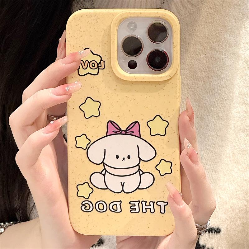 Zhitai Cartoon Silicone Case for iPhone 15 Pro Max, 14/13 Pro Max, and Apple 16