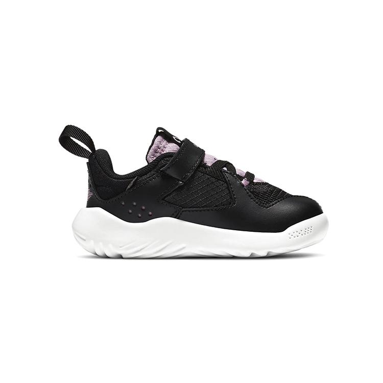 Jordan Delta Hook and loop Abrasion Resistant Breathable Support Low top Sports Casual Shoes Black Purple DB6199-016