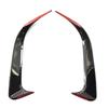 Glanz Schwarz ABS Kunststoff Hinten Stoßstange Lip Spoiler Canards Vents Für Mercedes-Benz CLA 45 AMG W117 250 200 2014-2018