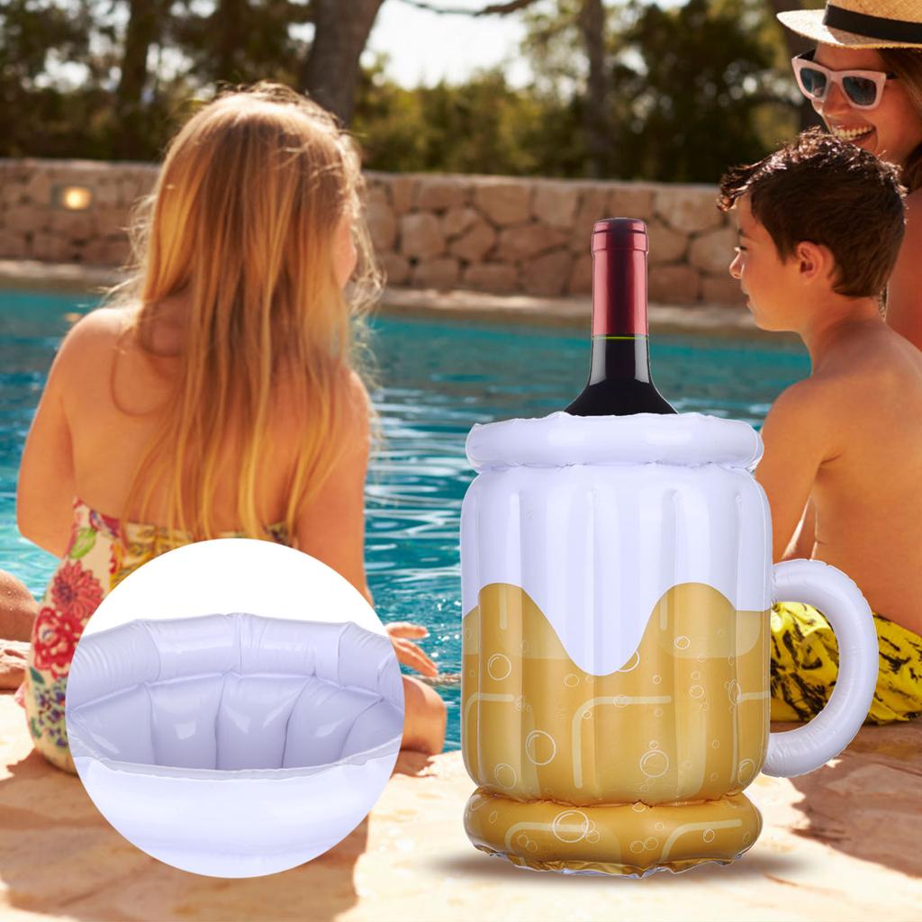 Inflatable beer mug, glass drink, cool party supplies, summer cold beer barrel